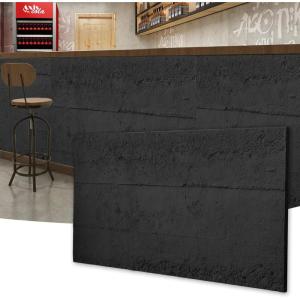 imageArt3d 3D Leather Tiles Decorative 3D Wall Panels White Wave 236quot x 236quot 6 PackBlack
