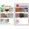 imageArt3d 10Piece Peel and Stick Backsplash Tile 12quot X 12quot SelfAdhesive Tile Sticker 10 TilesBlackWhite