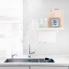 imageArt3d 10Piece Peel and Stick Backsplash Tile 12quot X 12quot SelfAdhesive Tile Sticker 10 TilesWhite Washed