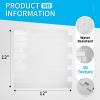 imageArt3d 10Piece Peel and Stick Backsplash Tile 12quot X 12quot SelfAdhesive Tile Sticker 10 TilesWhite Washed