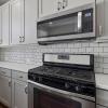 imageArt3d 10Sheet Peel and Stick Subway Backsplash 12 in x 12in Black Marble DesignWhiteblack Grout