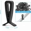 imageArt3d 100Pack HoldDown Clip for Drop Ceiling Tiles 19 x 1 Inch Ceiling Grid Clips for Standard Ceiling Grid SystemBlack50