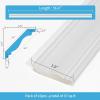 imageArt3d 10Pack White Ceiling Crown Molding Trim High Impact Polystyrene Decorative Ceiling Moulding Installed with Glue  47 Ft in Total LengthWhite2