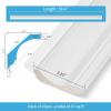 imageArt3d 10Pack White Ceiling Crown Molding Trim High Impact Polystyrene Decorative Ceiling Moulding Installed with Glue  47 Ft in Total LengthWhite3