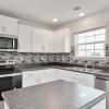 imageArt3d 10Sheet Peel and Stick Backsplash 12 in x 12in White Marble DesignBrown Marble