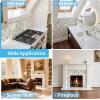 imageArt3d 10Sheet Peel and Stick Backsplash Tiles 12x12 Inch SelfAdhesive 3D Wall Tiles for Kitchen Bathroom Countertop  Thickened Waterproof Design White ampamp BlackLight Brown