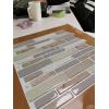 imageArt3d 10Sheet Premium Stick On Kitchen Backsplash Tiles 12quotx12quot Peel and Stick Self Adhesive Wall Tiles White Marble DesignJade