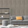 imageArt3d 4Pack GlueOn Herringbone Wainscoting Panel for Interior Wall Decor  104 x 12 Inch Polystyrene Ultralight Slim Slat Wall Panels for Living Room Bedroom AshtreeAshtree