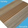 imageArt3d 4Pack GlueOn Herringbone Wainscoting Panel for Interior Wall Decor  104 x 12 Inch Polystyrene Ultralight Slim Slat Wall Panels for Living Room Bedroom AshtreeSlate