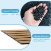 imageArt3d 4Pack GlueOn Herringbone Wainscoting Panel for Interior Wall Decor  104 x 12 Inch Polystyrene Ultralight Slim Slat Wall Panels for Living Room Bedroom AshtreeRosewood