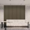 imageArt3d 8Pack WPC Wood Slat Wall Panel for Interior Wall Dcor 3D Wood Fluted Acoustic Wall Paneling for Living Room Bedroom Home ampamp Office Accent Wall Decor  96 x 6 Inch OakEbony