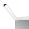 imageArt3d 10Pack White Ceiling Crown Molding Trim High Impact Polystyrene Decorative Ceiling Moulding Installed with Glue  47 Ft in Total LengthWhite2