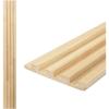 Natural Wood-Semi-Cylinder