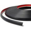 imageArt3d 20ft Outside Vinyl Corner Trim Peel and Stick for Tile and Wall Edges Furniture Decoration WhiteBlack