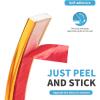 imageArt3d 30 Ft Peel and Stick Flexible Vinyl Molding Trim for Wall Tile Edges Kitchen backsplash Mirrior Frame in SliverRose Gold
