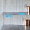 imageArt3d 30 Ft Peel and Stick Flexible Vinyl Molding Trim for Wall Tile Edges Kitchen backsplash Mirrior Frame in SliverSilver