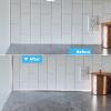 imageArt3d 30 Ft Peel and Stick Flexible Vinyl Molding Trim for Wall Tile Edges Kitchen backsplash Mirrior Frame in SliverStainless Steel