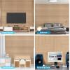 imageArt3d 6Pack SelfAdhesive Acoustic Wall Panels for Home Dcor 24 x 24 Inch Soundproofing Panels for Office Studio Bedroom  High Noise Absorption Polyester Fiber CamelWood Grain Airbrush