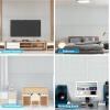 imageArt3d 6Pack SelfAdhesive Acoustic Wall Panels for Home Dcor 24 x 24 Inch Soundproofing Panels for Office Studio Bedroom  High Noise Absorption Polyester Fiber CamelGray