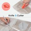 imageArt3d Wallpaper Smoothing Tool Kits MultiFunction Smoothing Tool Set for Peel and Stick Contact Paper Vinyl Window Film Car WrapPractical Style H