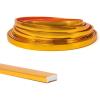 imageArt3d 30 Ft Peel and Stick Flexible Vinyl Molding Trim for Wall Tile Edges Kitchen backsplash Mirrior Frame in SliverRose Gold