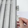 imageArt3d 8Pack 96 x 6in WPC Acoustic Slat Wall Panel for Modern Interior Decor TV Background Living Room Matte BlackSlate