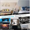 imageArt3d Peel and Stick Headboard for King Full and Queen in Grey Pack of 12 Wall Panels 3D Sized 984quot x 2362quot Soundproof UpholsteredBlack