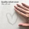 imageArt3d Peel and Stick Headboard for King Full and Queen in Grey Pack of 12 Wall Panels 3D Sized 984quot x 2362quot Soundproof UpholsteredVelvet Pearl