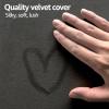 imageArt3d Peel and Stick Headboard for King Full and Queen in Grey Pack of 12 Wall Panels 3D Sized 984quot x 2362quot Soundproof UpholsteredVelvet Smoky Gray