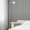 imageArt3d Slat Wall Panels WPC Soundproof 3D Wall Paneling for Interior Wall Decor TV Background 8Pack 96 x 6 in TeakGray Oak