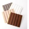 imageArt3d Slat Wall Panels WPC Soundproof 3D Wall Paneling for Interior Wall Decor TV Background 8Pack 96 x 6 in TeakSamples
