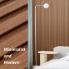 imageArt3d Slat Wall Panels WPC Soundproof 3D Wall Paneling for Interior Wall Decor TV Background 8Pack 96 x 6 in TeakTeak