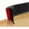 imageArt3d Flexible Wall Baseboard Molding Trim 4 Inch x 20 Feet Peel and Stick Vinyl Wall Base Trim BlackBlack
