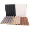 imageArt3d Slat Wall Panels WPC Soundproof 3D Wall Paneling for Interior Wall Decor TV Background 8Pack 96 x 6 in TeakSamples