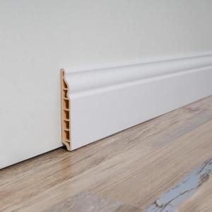 imageArt3d Wall Baseboard Molding Trim 8Pack of 56 x 26 in High Impact Polystyrene Skirting Board  Installed with Glue  BlackWhite1