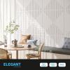 imageArt3d 12Pack Drop Ceiling Tiles 2x2 FT PVC 3D Textured Panels for Interior Wall Decor Living Room Bedroom Office 24x24 Inch WhiteWhite