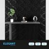 imageArt3d Decorative Ceiling Tile 2x2 Glue up Suspended Ceiling Tile Pack of 12pcs Black FloralBlack
