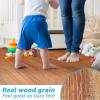 imageArt3d Interlocking Luxury Vinyl Flooring Tile Wood Floor Plank for Kitchen Bathroom  Waterproof AntiSlip WearResistant Reusable  36 x 6 Inch 18Pack Cover 27 Sq FtProvence Pine