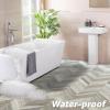 imageArt3d Interlocking Luxury Vinyl Flooring Tile Wood Floor Plank for Kitchen Bathroom  Waterproof AntiSlip WearResistant Reusable  36 x 6 Inch 18Pack Cover 27 Sq FtMontreal Dawn Ash