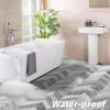 imageArt3d Interlocking Luxury Vinyl Flooring Tile Wood Floor Plank for Kitchen Bathroom  Waterproof AntiSlip WearResistant Reusable  36 x 6 Inch 18Pack Cover 27 Sq FtDawn Ash