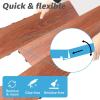 imageArt3d Interlocking Luxury Vinyl Flooring Tile Wood Floor Plank for Kitchen Bathroom  Waterproof AntiSlip WearResistant Reusable  36 x 6 Inch 18Pack Cover 27 Sq FtProvence Pine