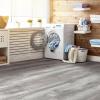 imageArt3d Interlocking Luxury Vinyl Flooring Tile Wood Floor Plank for Kitchen Bathroom  Waterproof AntiSlip WearResistant Reusable  36 x 6 Inch 18Pack Cover 27 Sq FtOslo Frost Maple