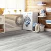 imageArt3d Interlocking Luxury Vinyl Flooring Tile Wood Floor Plank for Kitchen Bathroom  Waterproof AntiSlip WearResistant Reusable  36 x 6 Inch 18Pack Cover 27 Sq FtVenice Ash