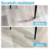 imageArt3d Interlocking Luxury Vinyl Flooring Tile Wood Floor Plank for Kitchen Bathroom  Waterproof AntiSlip WearResistant Reusable  36 x 6 Inch 18Pack Cover 27 Sq FtMontreal Dawn Ash