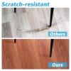 imageArt3d Interlocking Luxury Wood Flooring Tile Wood Floor Plank for Kitchen Bathroom  Waterproof AntiSlip WearResistant Reusable 8Pack Sample 6 x 6 inchProvence Pine