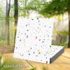 imageArt3d Peel and Stick Vinyl Floor Tiles 30Pack 12 x 12 inch Self Adhesive Waterproof Flooring Planks for Kitchen Dining Room Bedrooms Cover 30 Sq Ft Black ampamp White Marble 15 Tiles per ColorModern Terrazzo