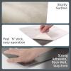 imageArt3d Peel and Stick Vinyl Floor Tiles 30Pack 12 x 12 inch Self Adhesive Waterproof Flooring Planks for Kitchen Dining Room Bedrooms Cover 30 Sq Ft Black ampamp White Marble 15 Tiles per ColorSlate