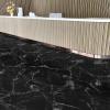 imageArt3d Peel and Stick Vinyl Floor Tiles 30Pack 12 x 12 inch Self Adhesive Waterproof Flooring Planks for Kitchen Dining Room Bedrooms Cover 30 Sq Ft Black ampamp White Marble 15 Tiles per ColorDark Marble