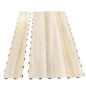 imageArt3d Interlocking Luxury Vinyl Flooring Tile Wood Floor Plank for Kitchen Bathroom  Waterproof AntiSlip WearResistant Reusable  36 x 6 Inch 18Pack Cover 27 Sq FtBali Teak