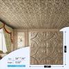 imageArt3d 12 Pack Of 12 Wall Panel Traditional WhiteAntique Gold